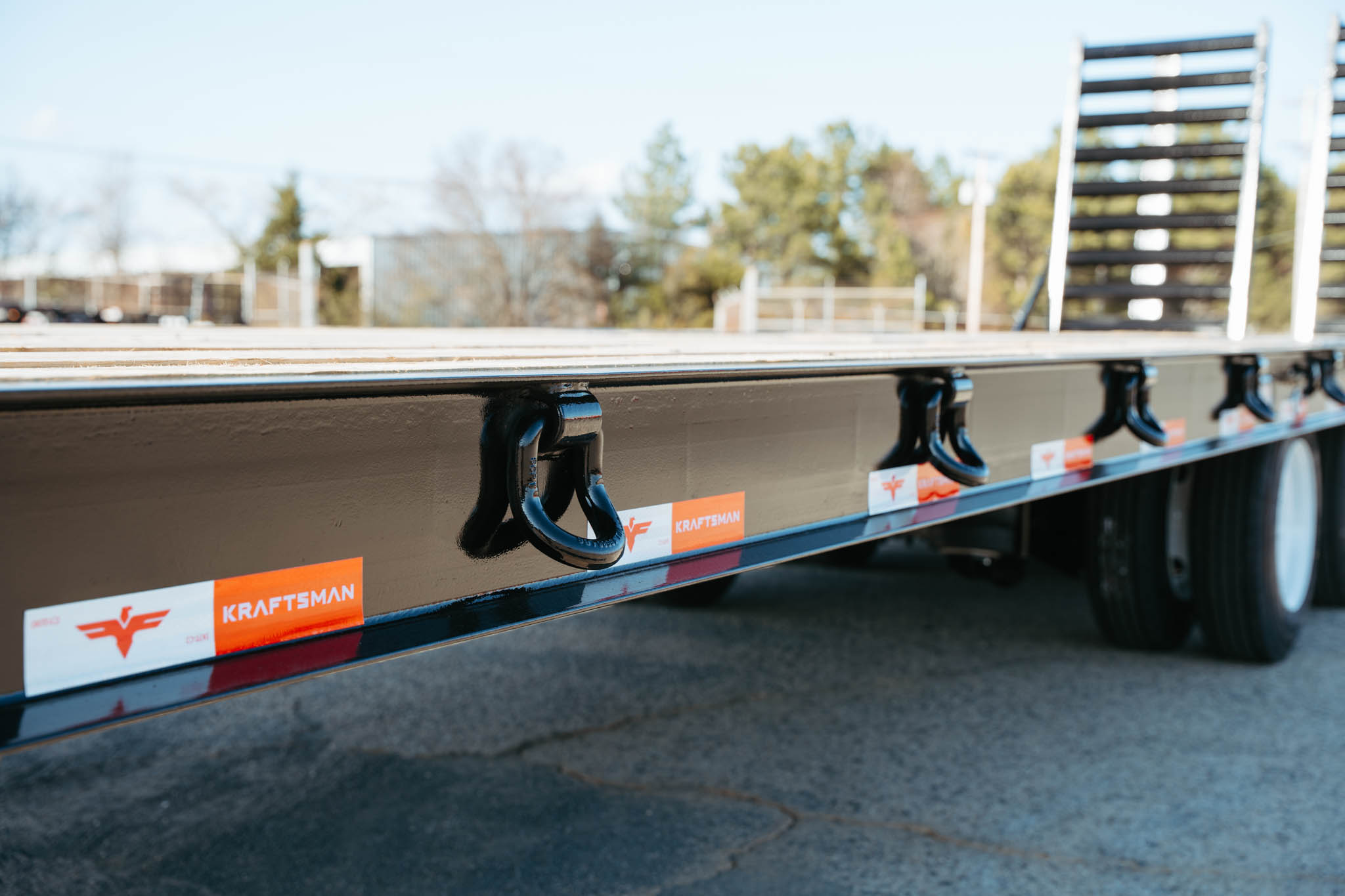 25 Ton Pintle Heavy Equipment Trailer | Lift Axle | Kraftsman Trailers